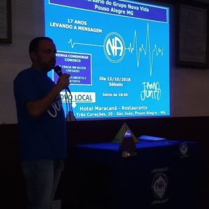 Grupo Daniel Recuperação dando Palestra para Dependentes Químicos e Alcoólicos em Clinica de Recuperação e INternação